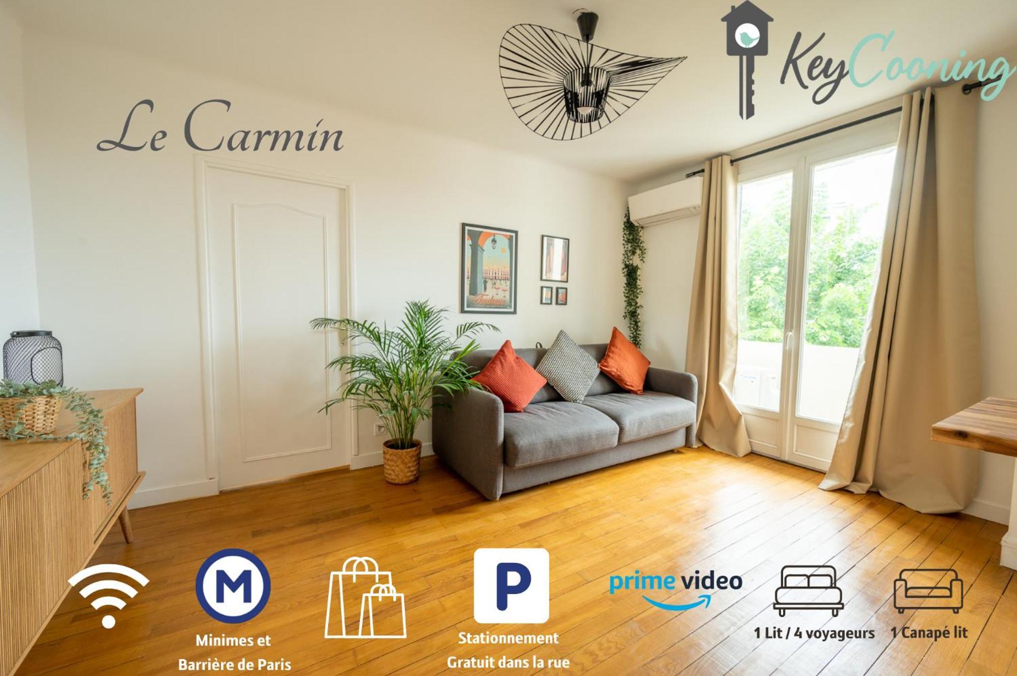 Le Carmin - Calme, Spacieux Et Climatise Toulouse Exterior foto